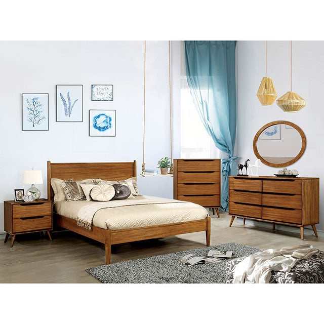 Lennart Oak Eastern King Bed