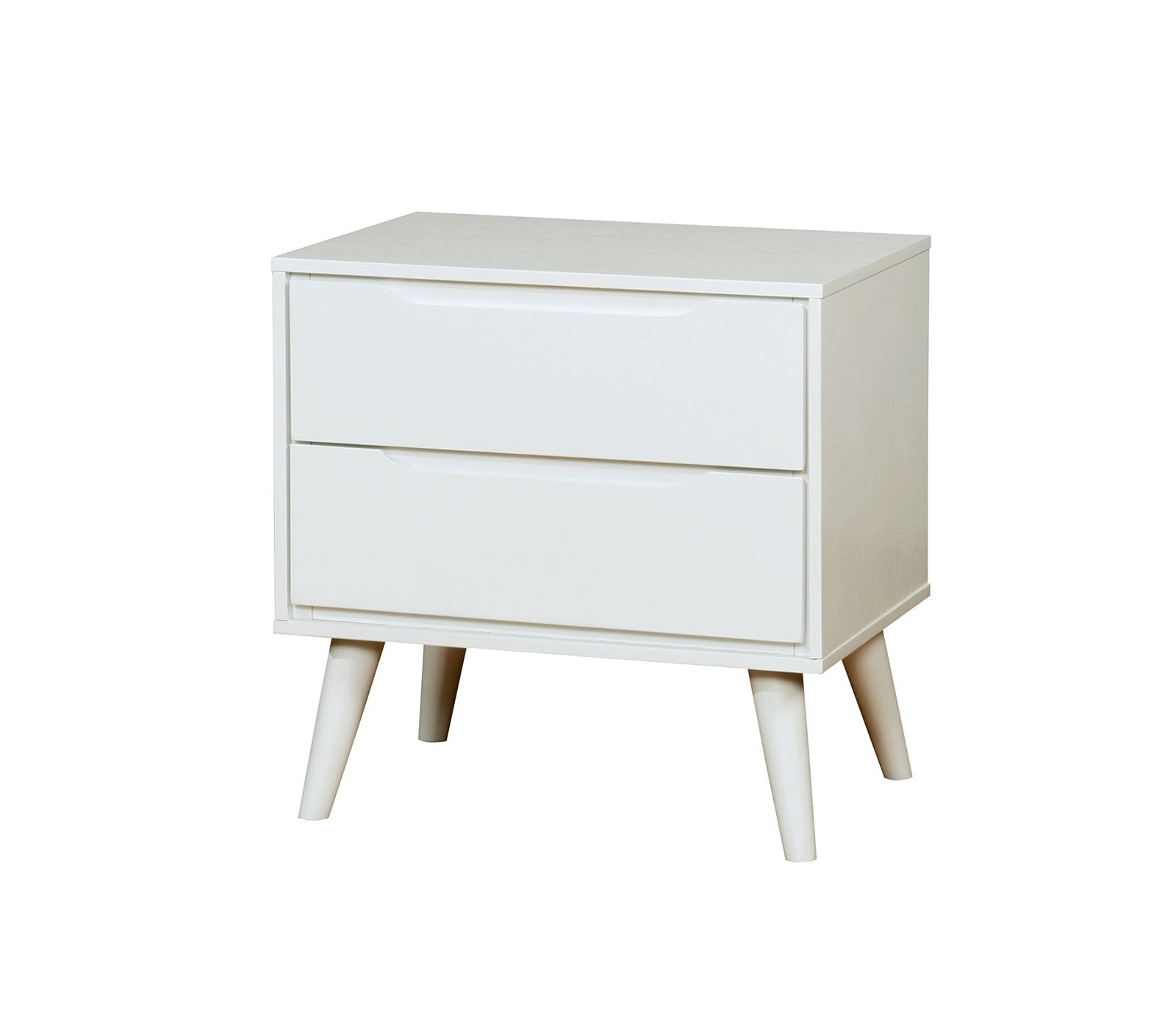 Lennart White 5 Pc. Queen Bedroom Set w/ Chest