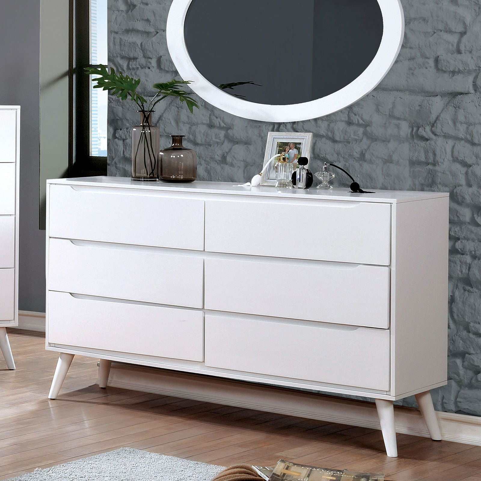 Lennart White Dresser