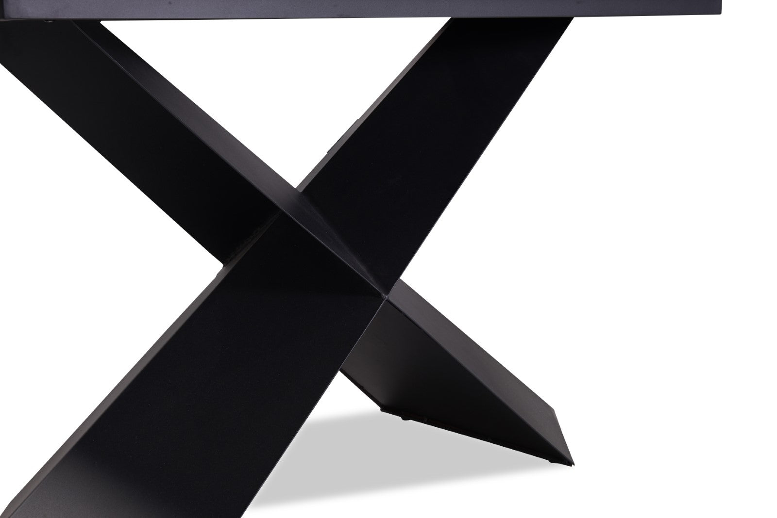 Lenvik Black/White 7 Piece Dining Set