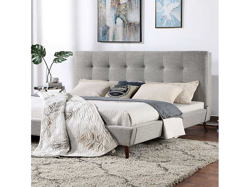 Leomin Gray Eastern King Bed