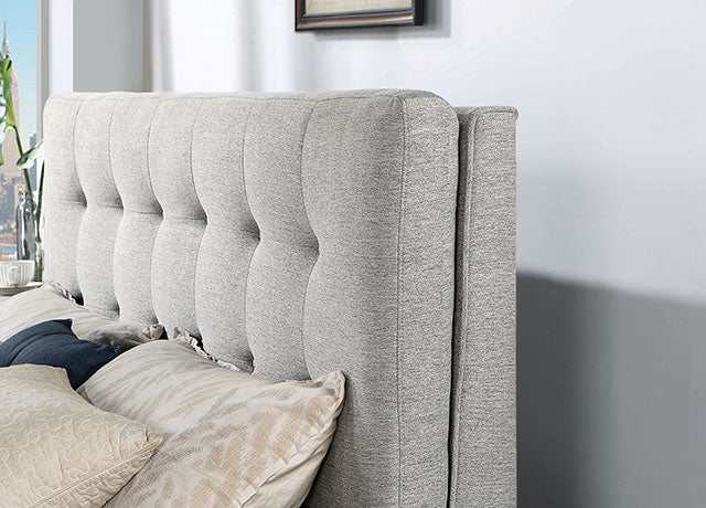 Leomin Gray Eastern King Bed