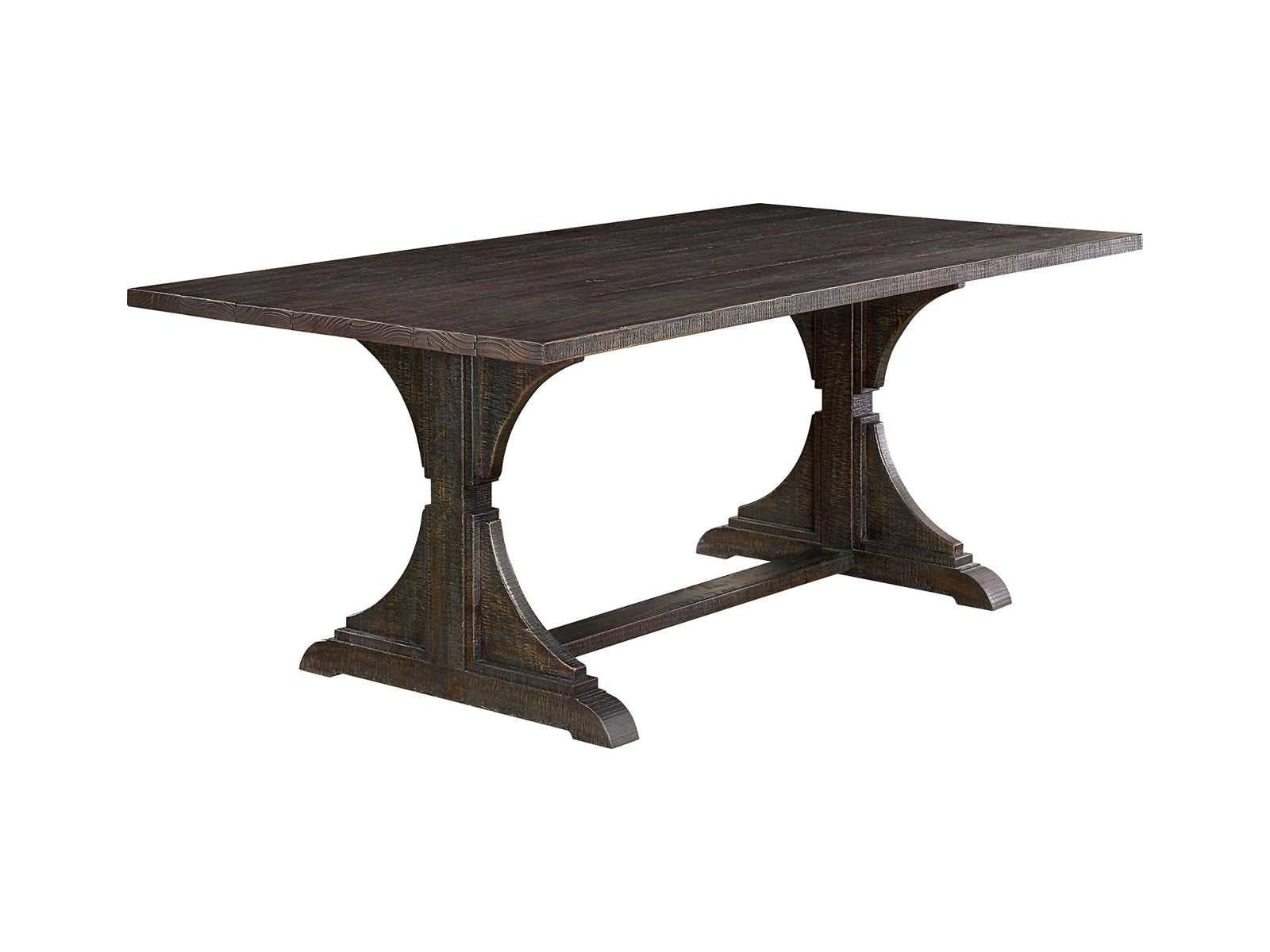 Leonidas Antique Black Dining Table