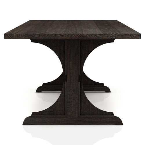 Leonidas Antique Black Dining Table