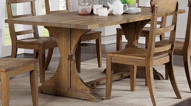 Leonidas Natural Tone Dining Table