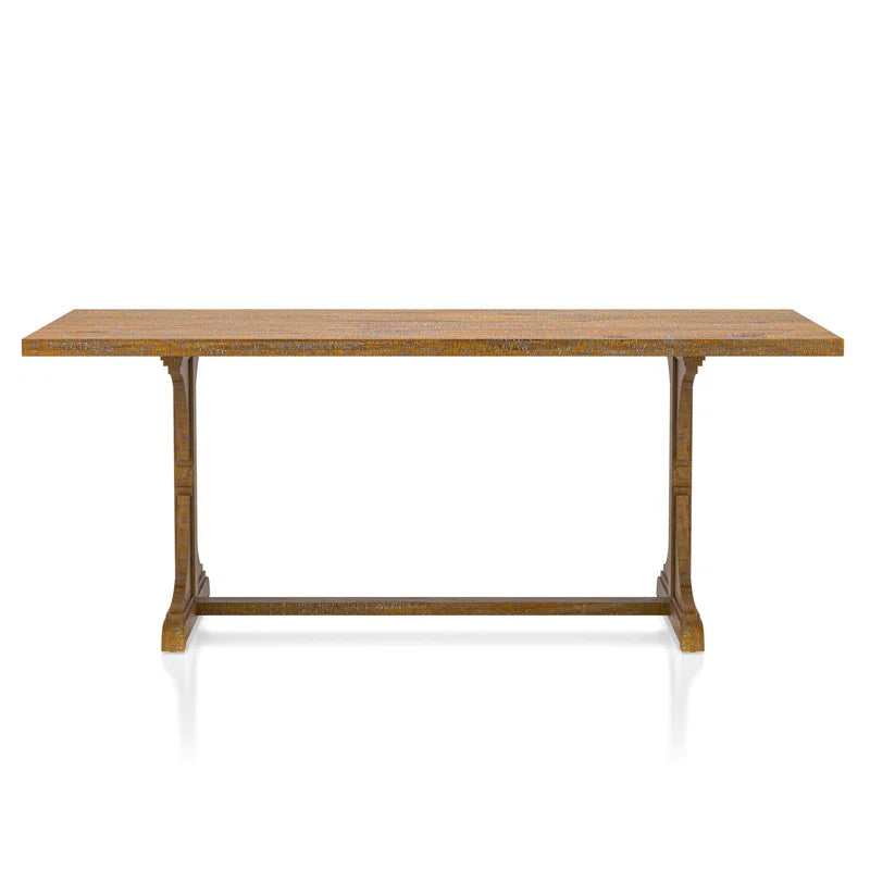 Leonidas Natural Tone Dining Table