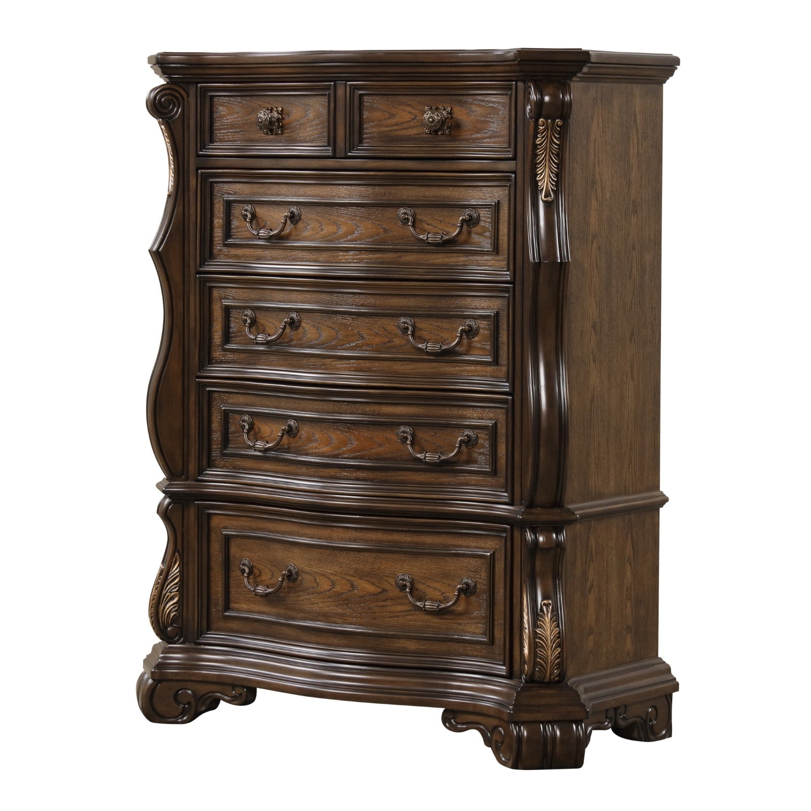Leovanni Dark Brown Chest