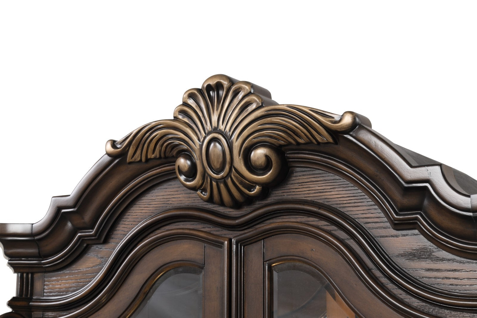 Leovanni Dark Brown Curio