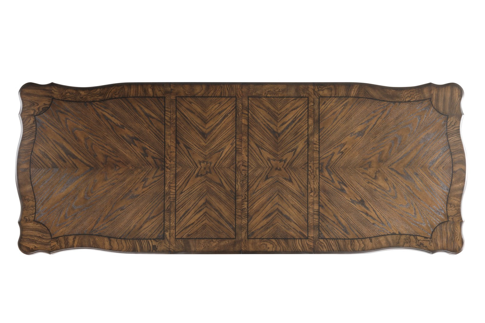 Leovanni Dark Brown Dining Table