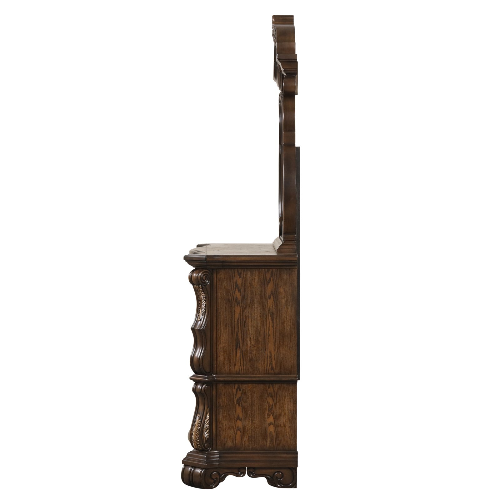 Leovanni Dark Brown Dresser