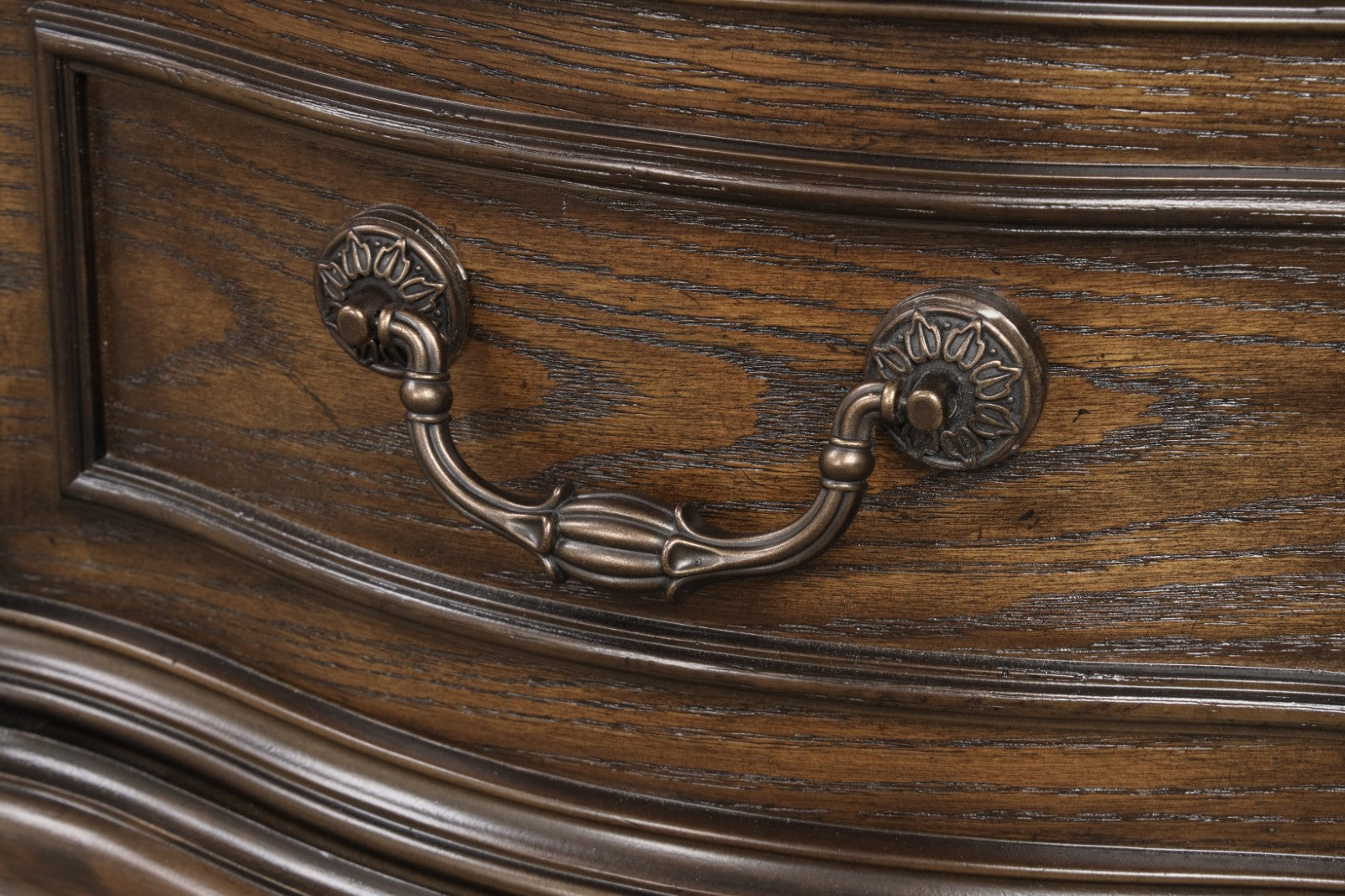 Leovanni Dark Brown Nightstand