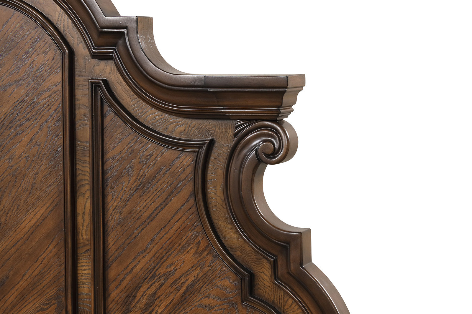 Leovanni Dark Brown Queen Bed