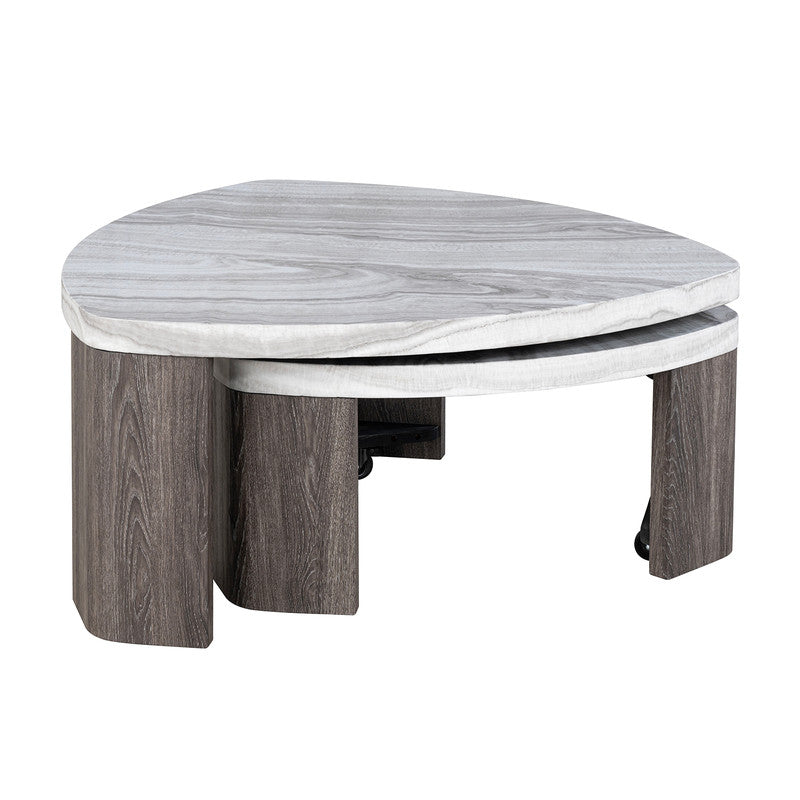 Levis Gray Nesting Cocktail Table