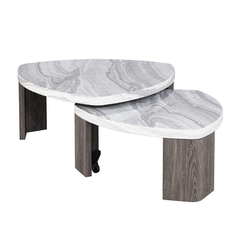 Levis Gray Nesting Cocktail Table
