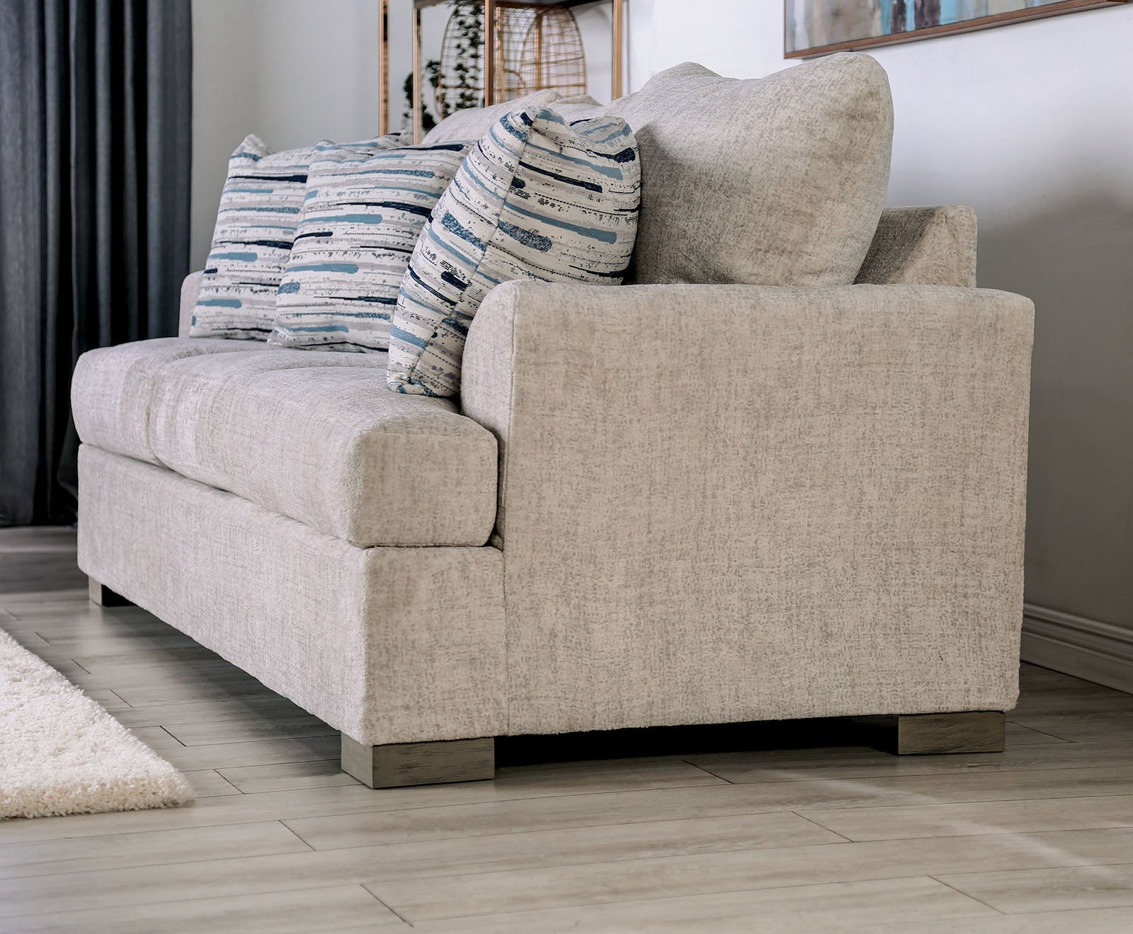 Leytonstone Cream Sofa & Loveseat
