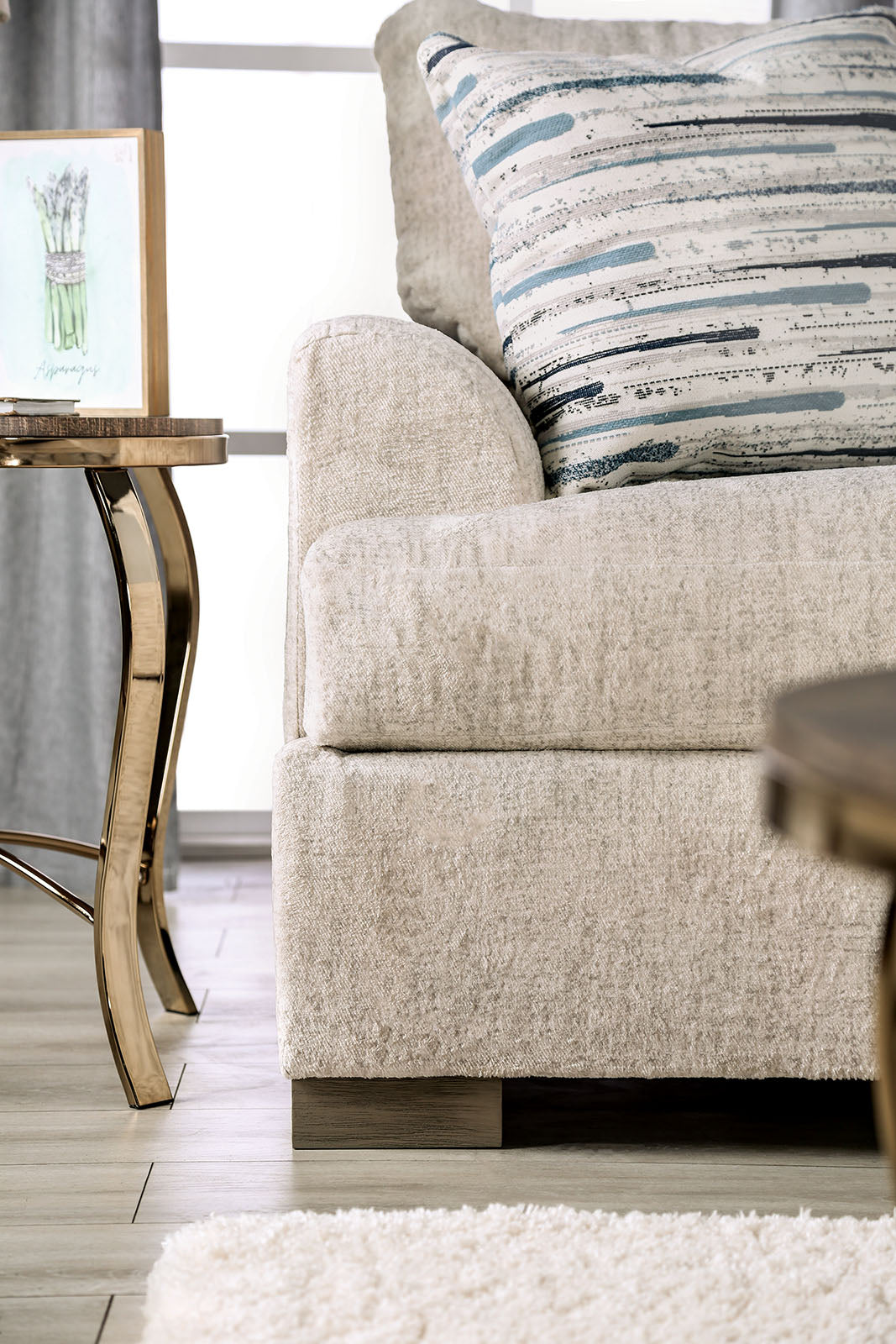 Leytonstone Cream Sofa