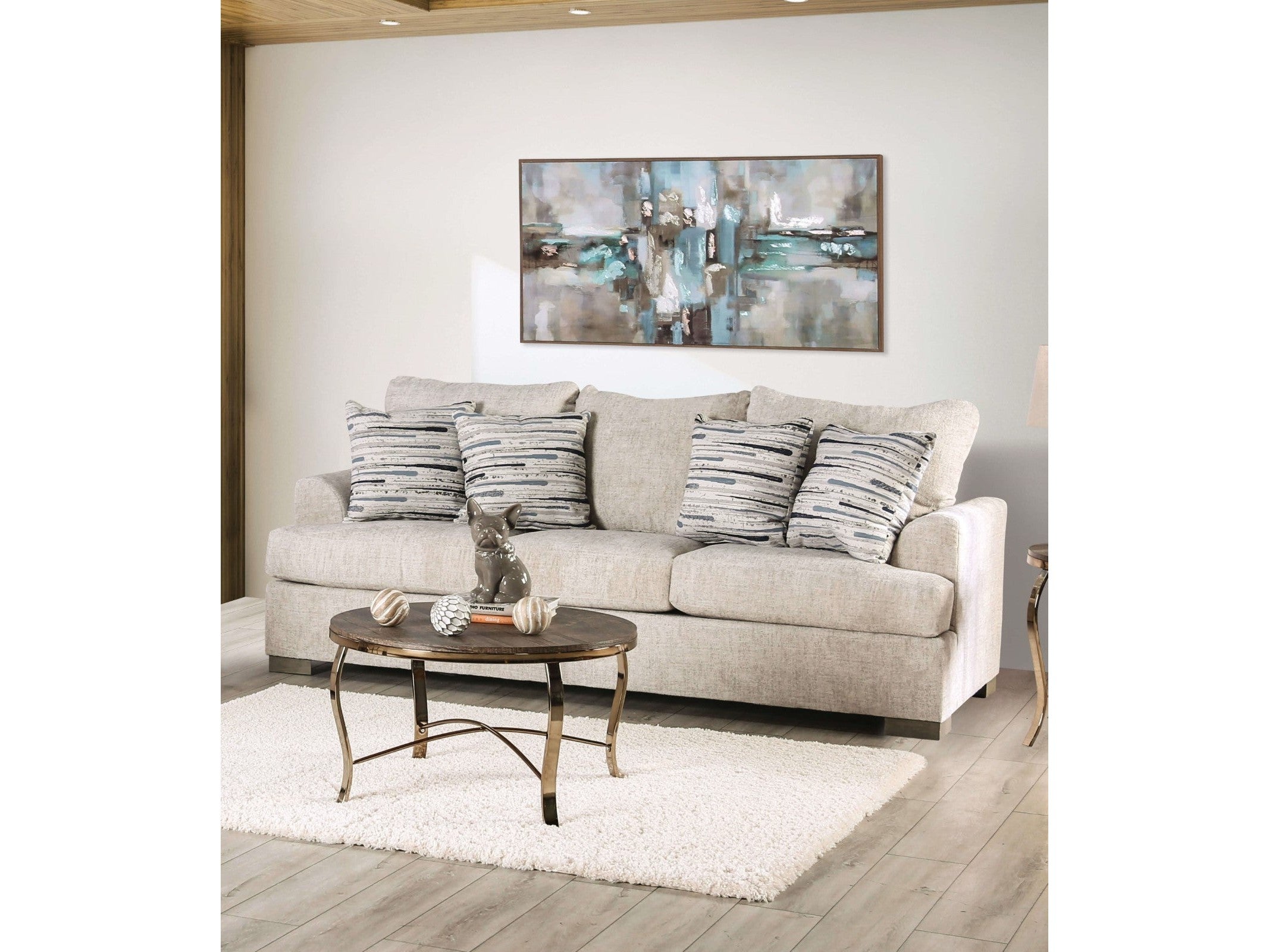 Leytonstone Cream Sofa