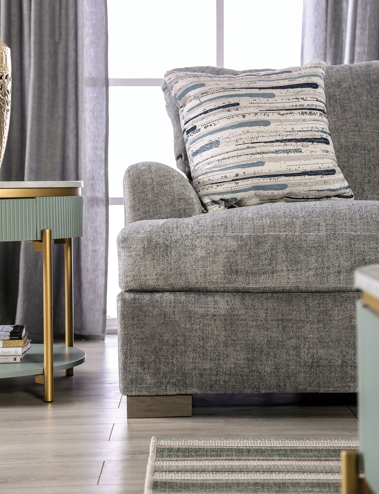 Leytonstone Gray Sofa