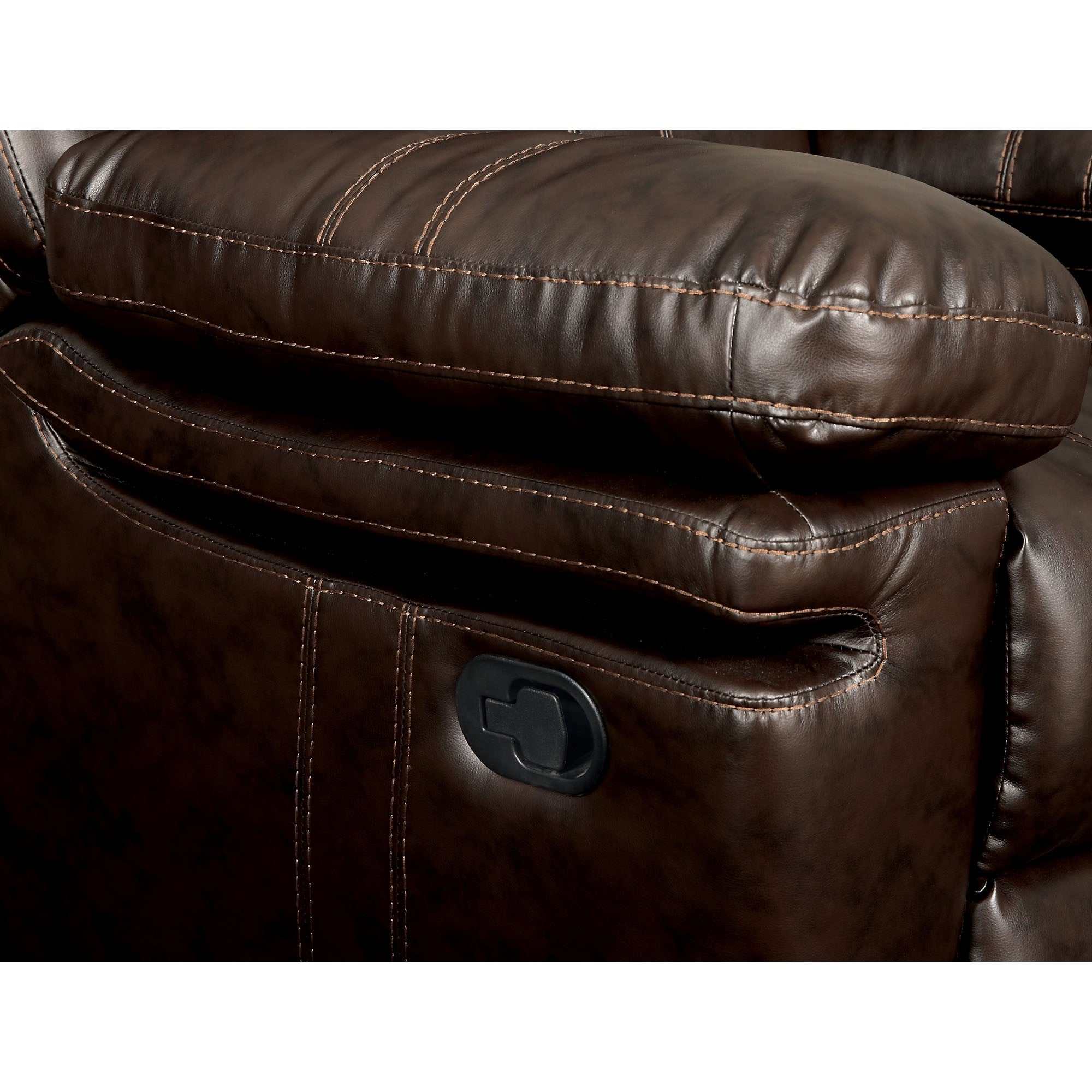 Listowel Brown Loveseat