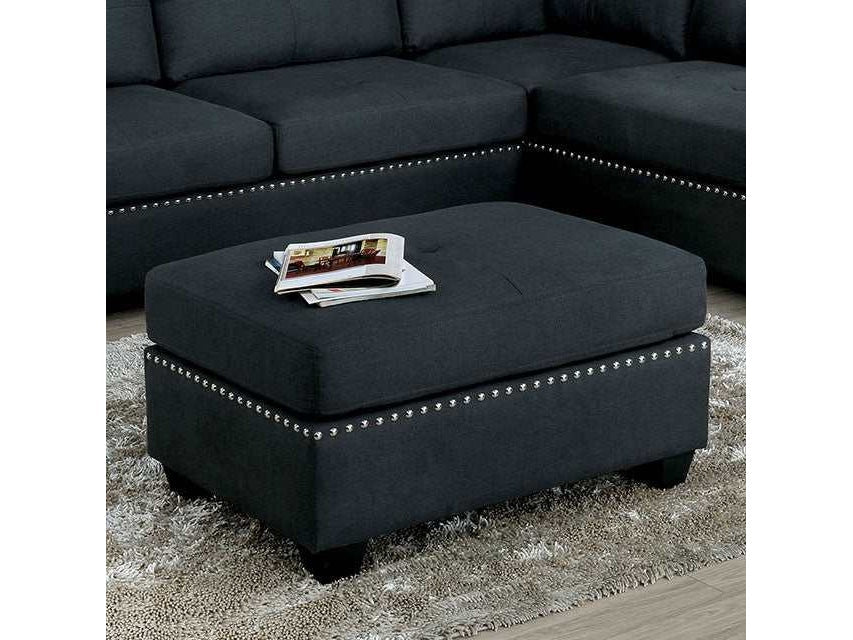 Lita Gray Ottoman