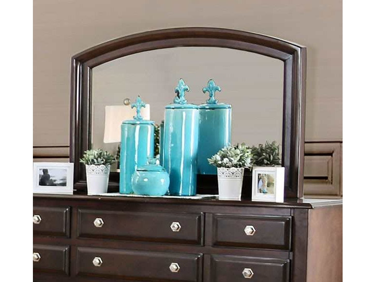 Litchville Brown Cherry Mirror