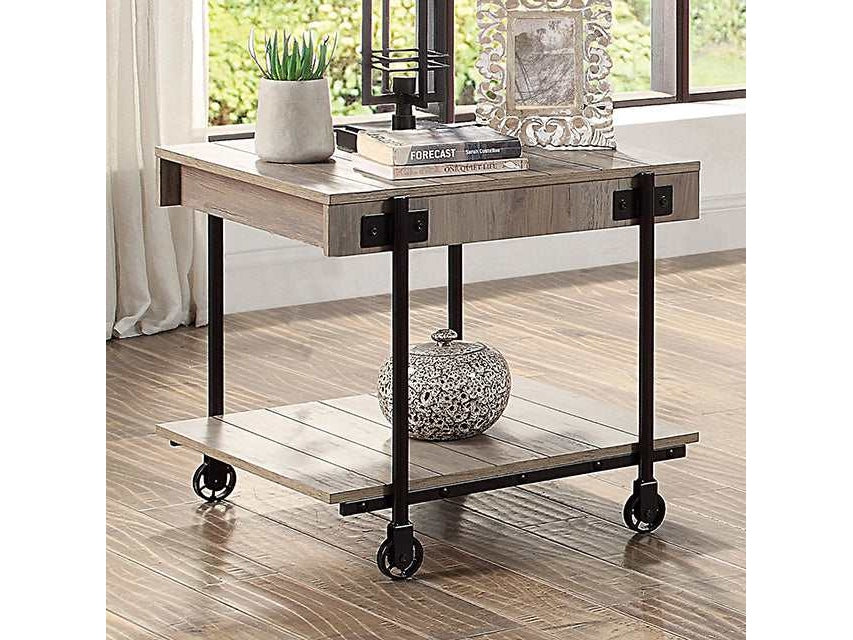 Lobb Natural Tone End Table