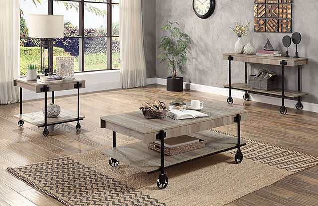 Lobb Natural Tone End Table