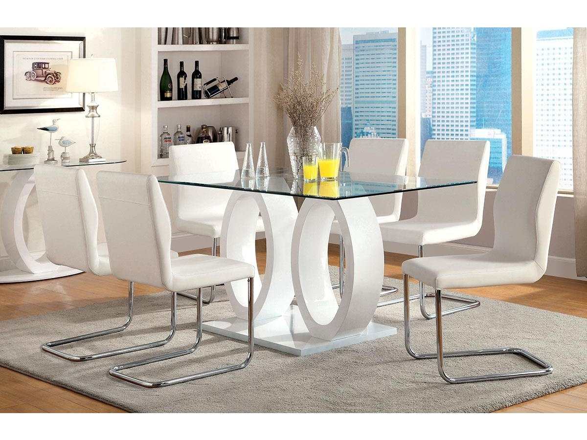 Lodia I White Dining Table
