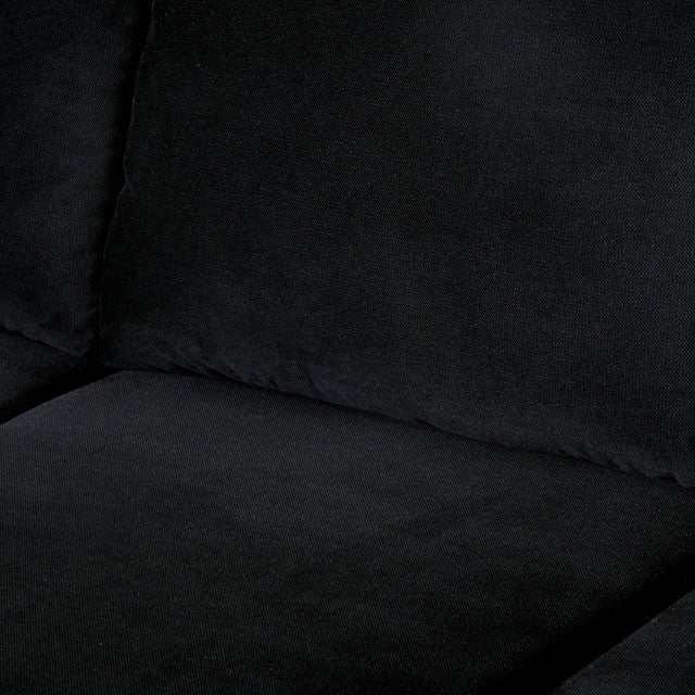 Lomma Black Ottoman