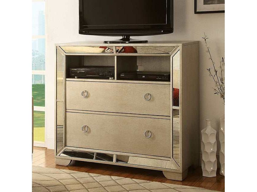 Loraine Champagne Media Chest