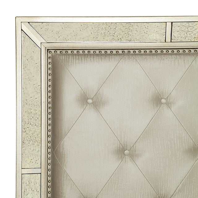 Loraine Champagne Queen Bed