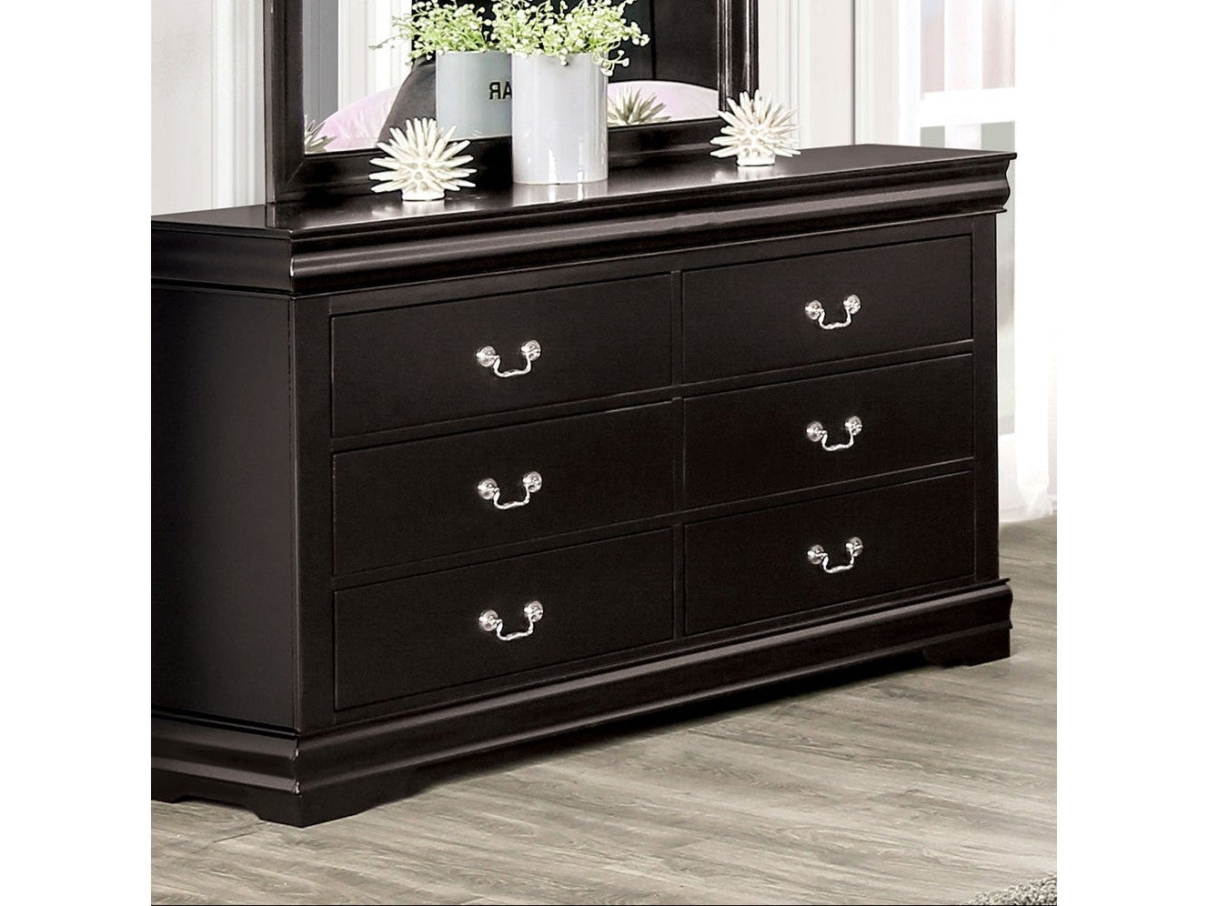 Louis Philippe Black Dresser