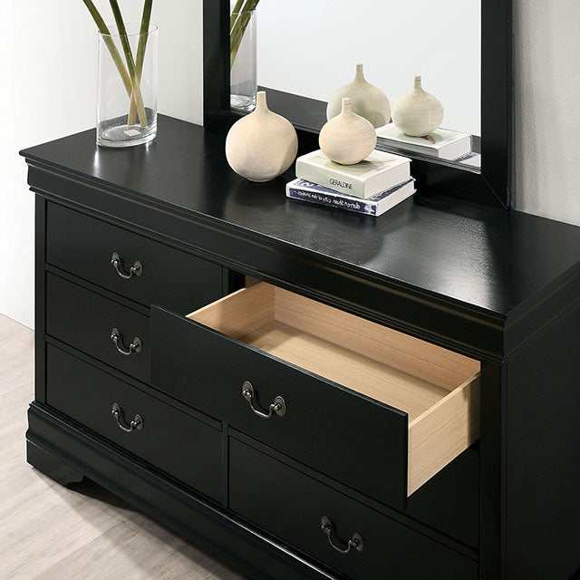 Louis philippe Black Dresser