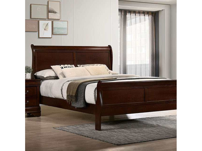 Louis philippe Cherry Twin Bed