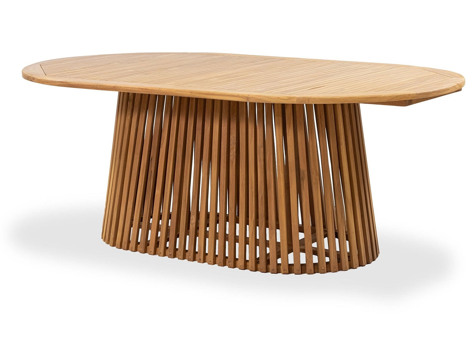 Lovina Natural Oval Outdoor Dining Table