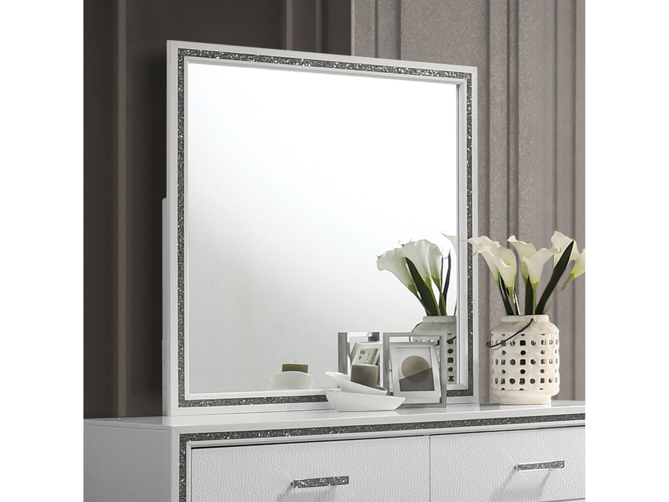 Lucida White Mirror
