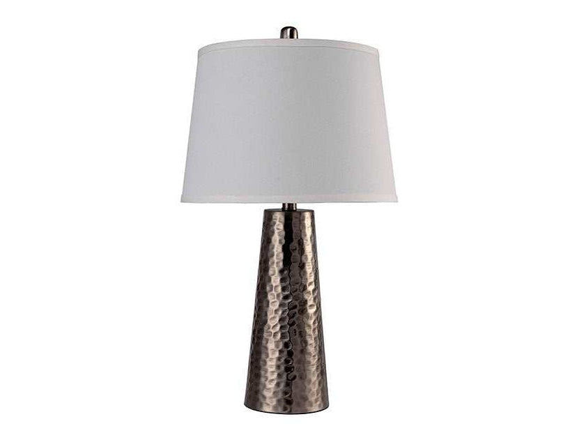 Luz Silver Table Lamp