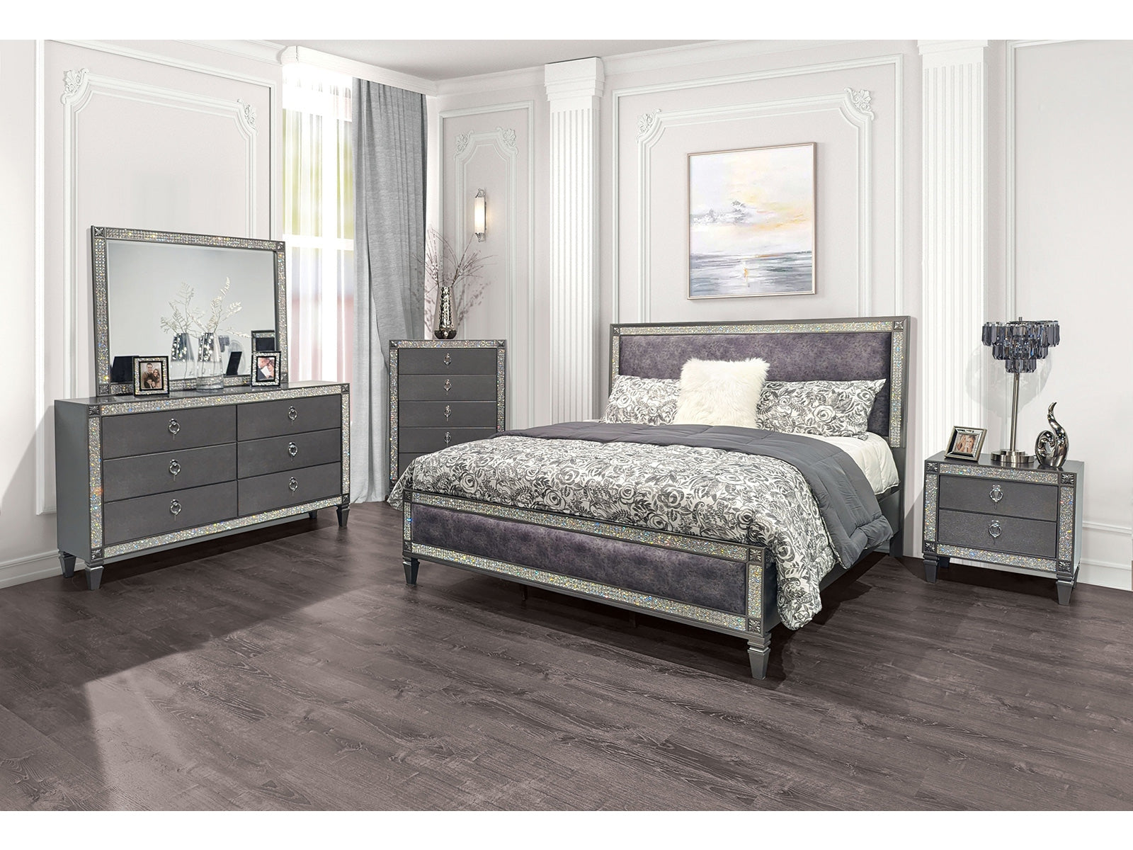 Lyanne Gray E.King Bed