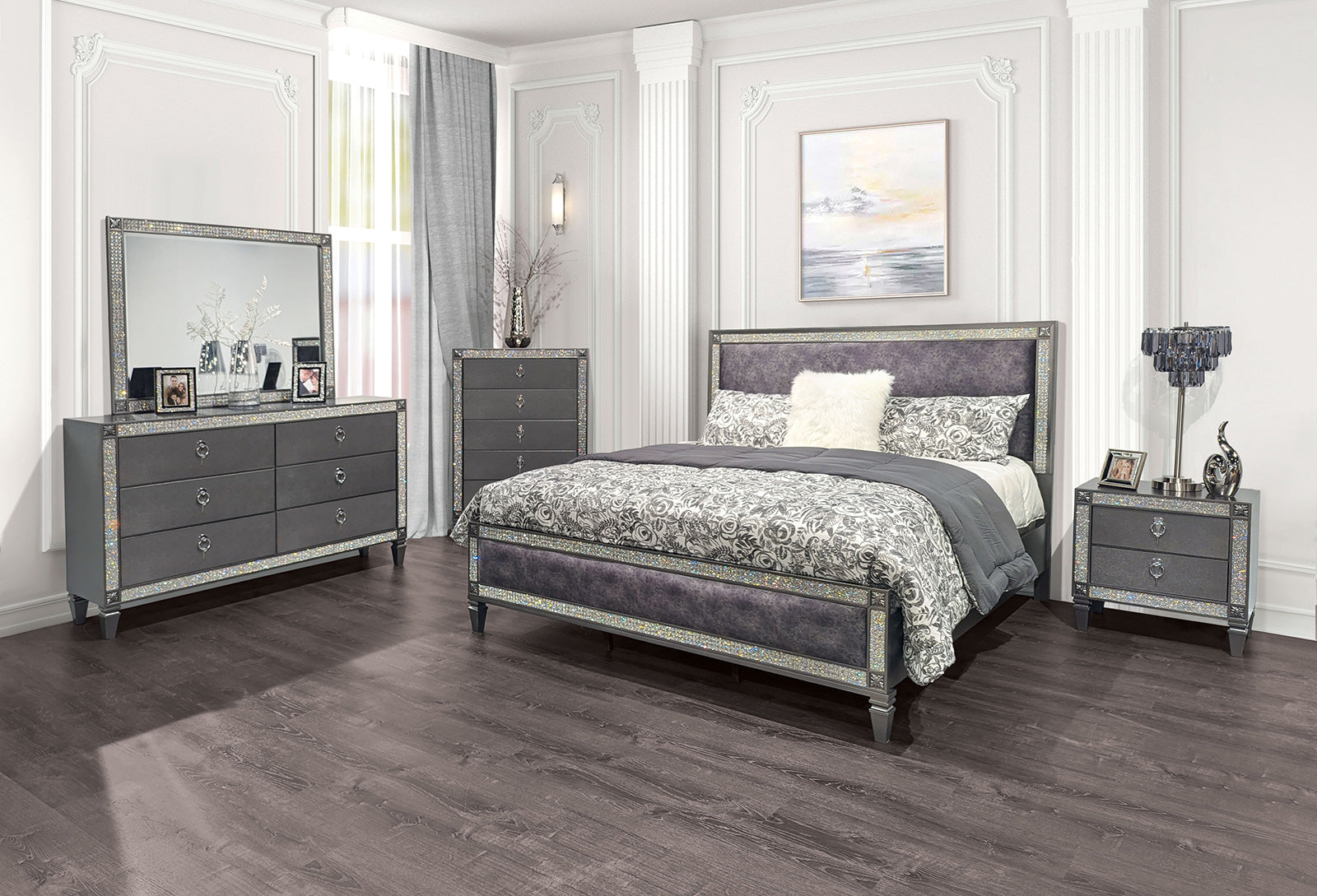 Lyanne Gray Full Bed