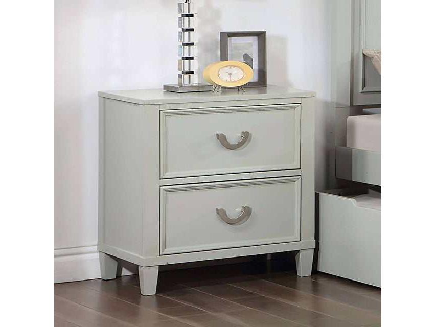 Lycorida Gray Nightstand