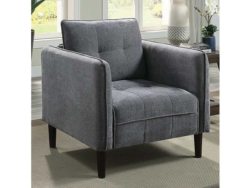 Lynda Dark Gray Chair
