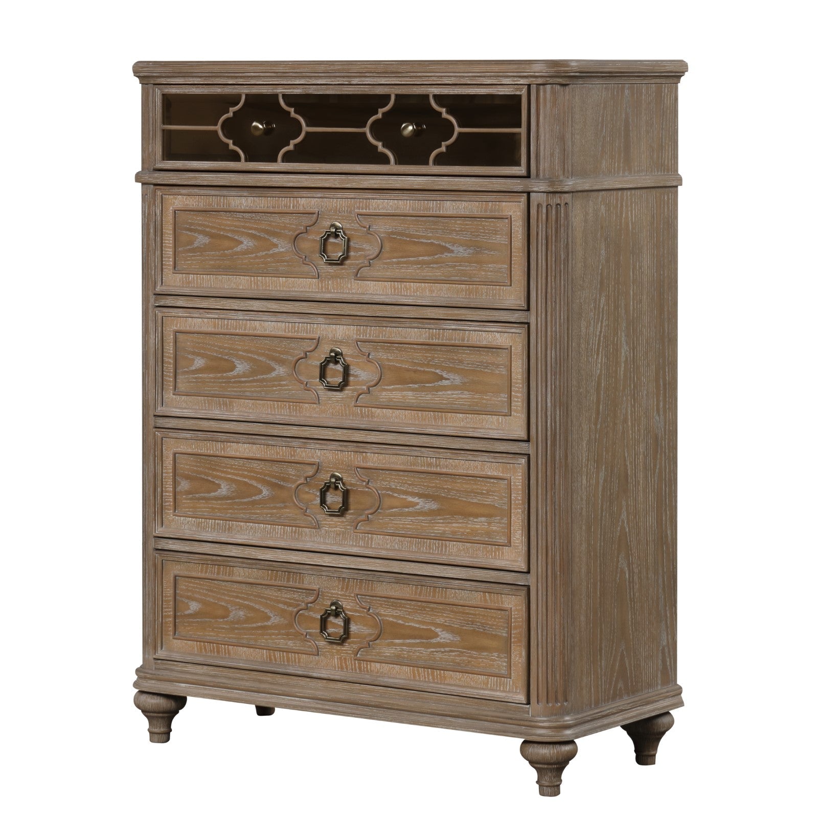 Lyris  Rustic Oak Chest