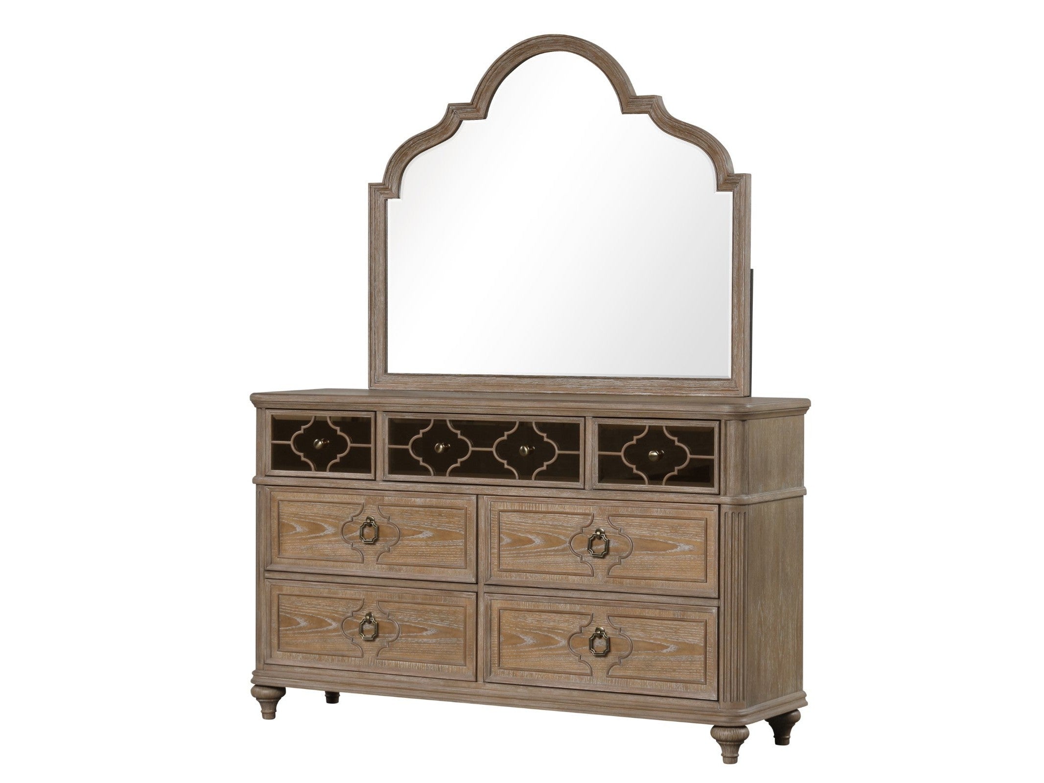 Lyris  Rustic Oak Dresser