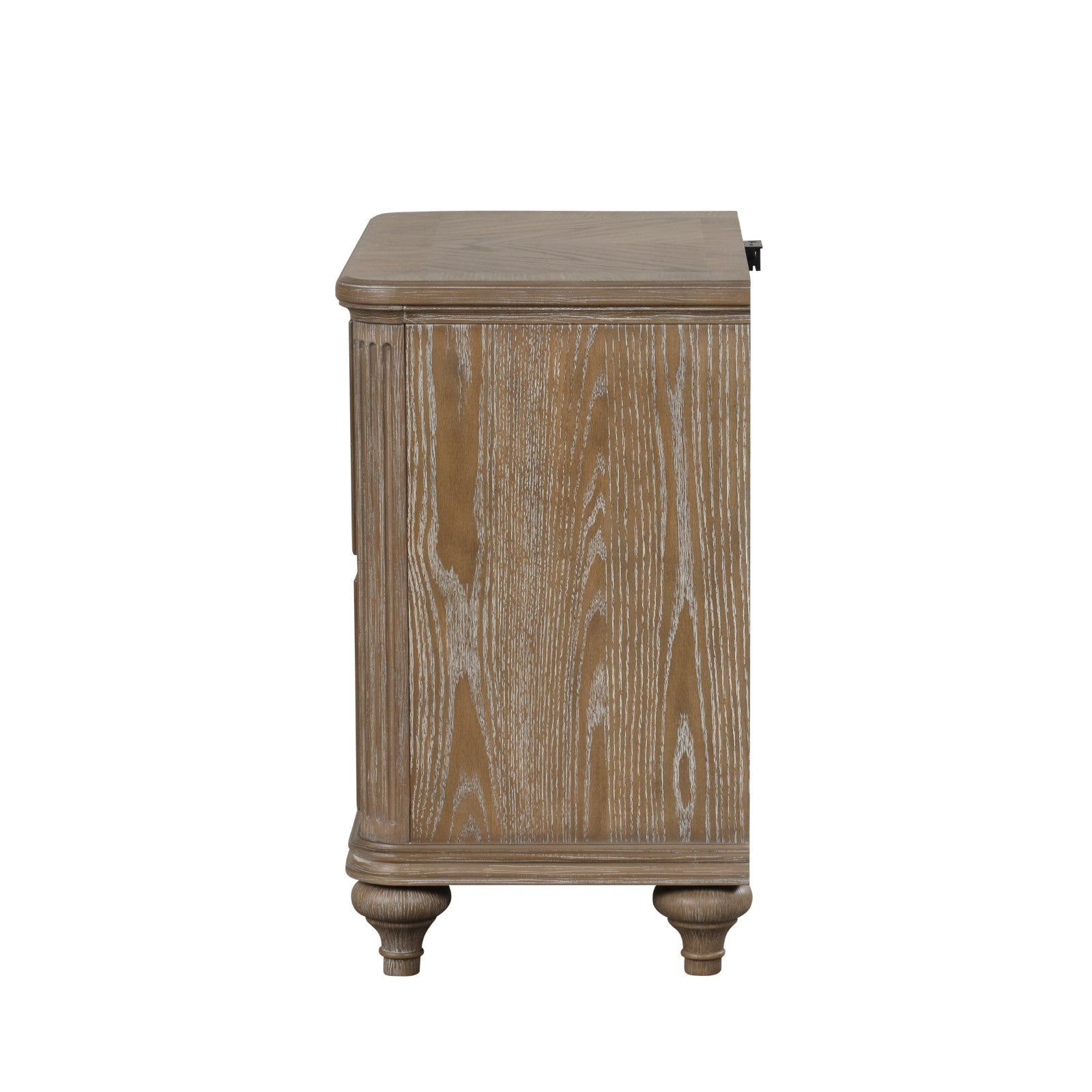 Lyris  Rustic Oak Nightstand