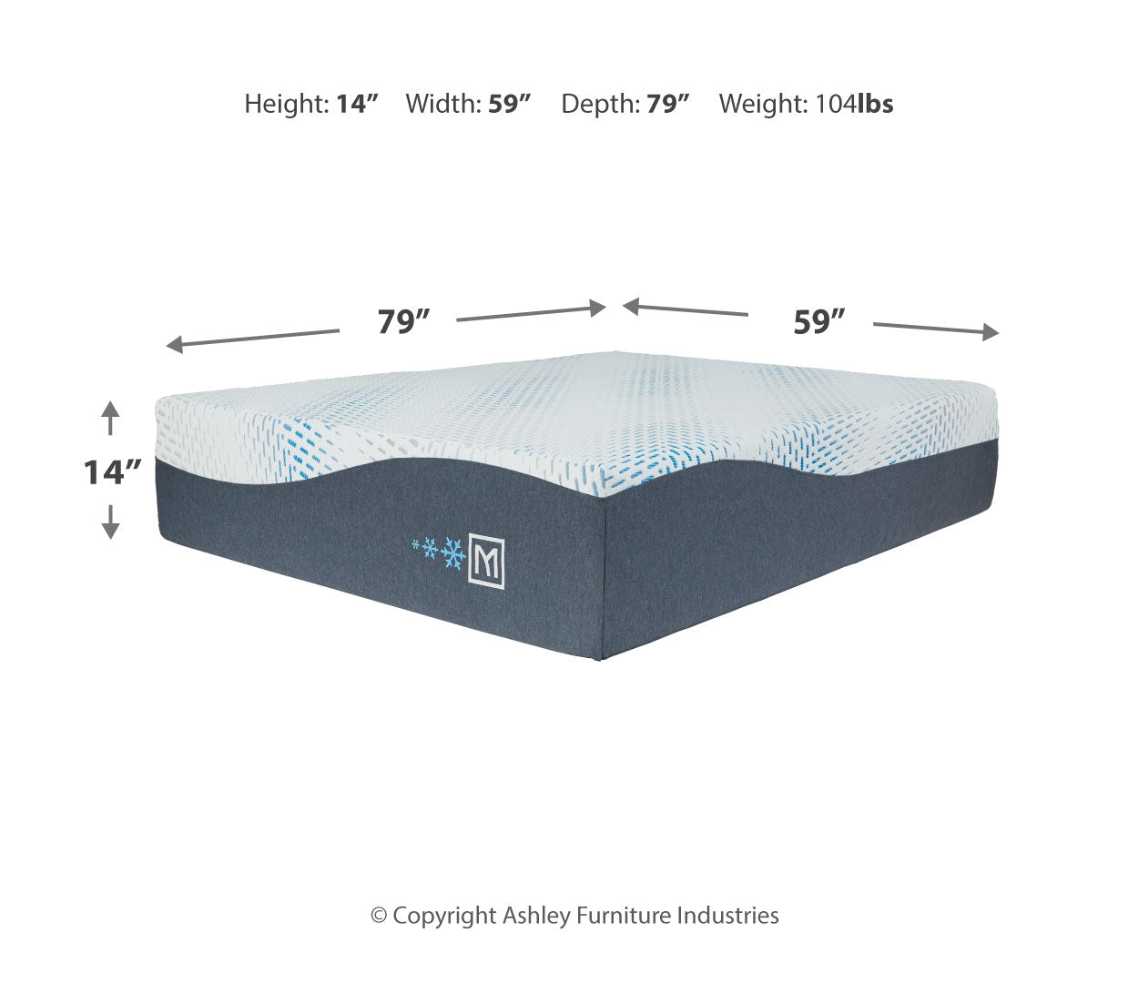 Millennium Cushion Firm Gel Memory Foam Hybrid Mattress