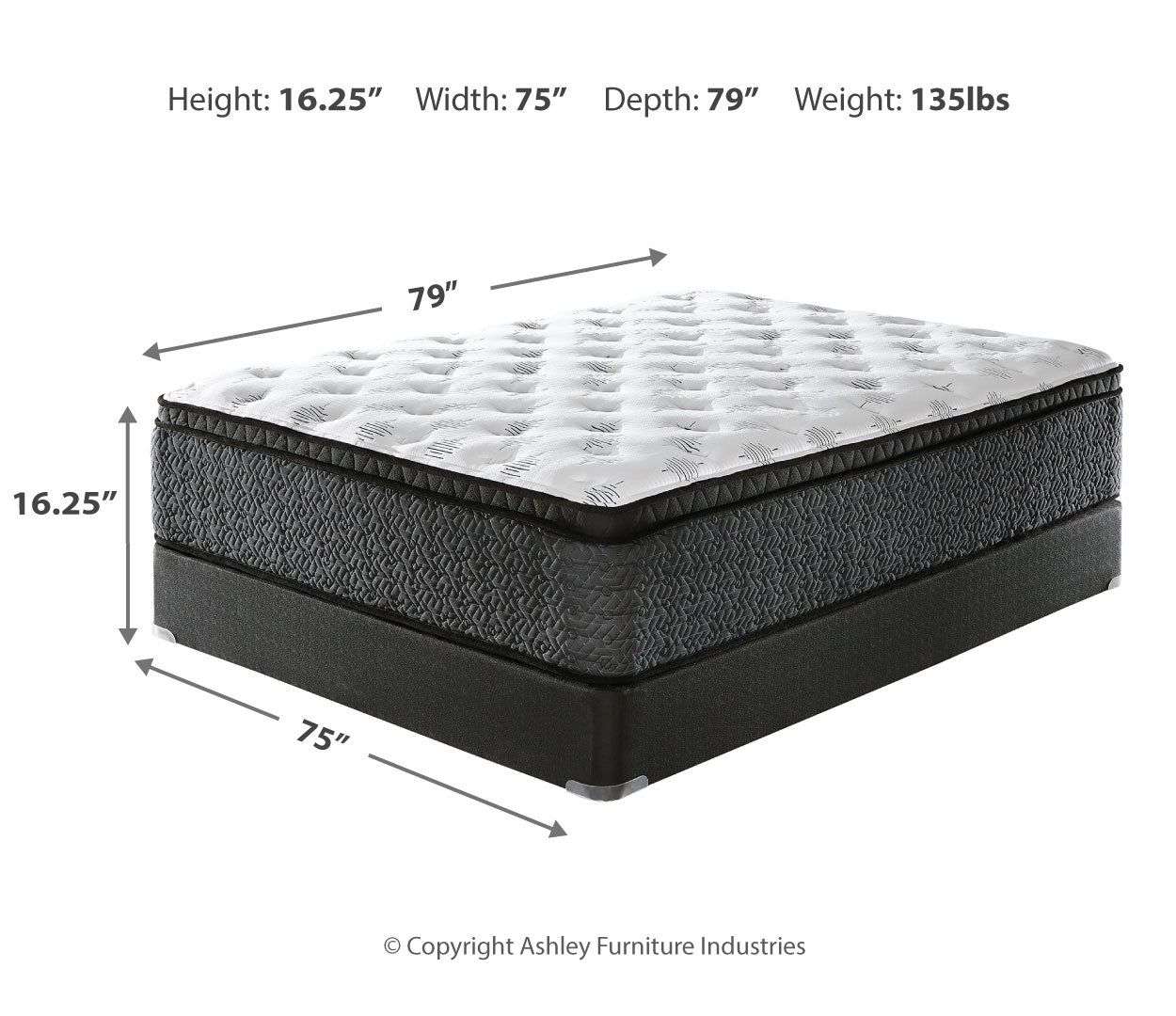 Ultra Luxury ET with Memory Foam Mattress with Adjustable Base