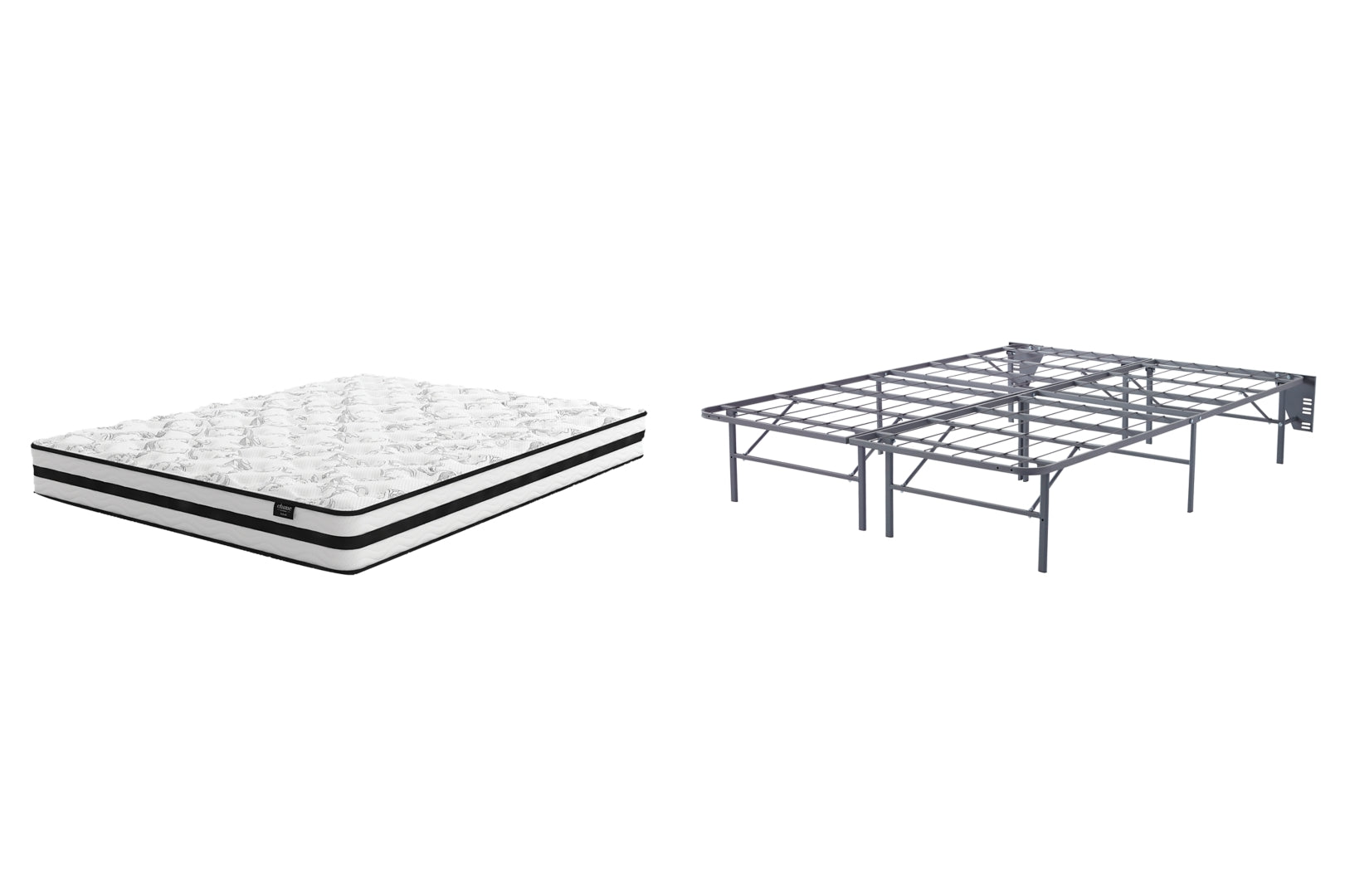 8 Inch Chime Innerspring Mattress with Adjustable Base