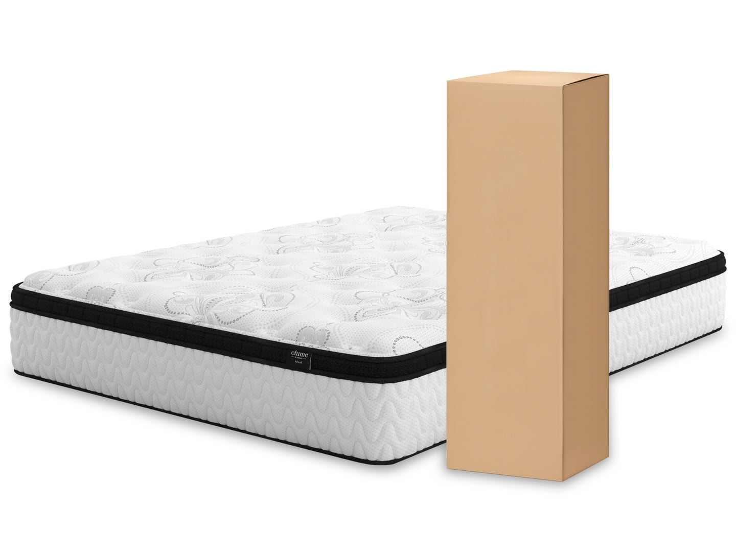 Chime Hybrid 12 Inch Hybrid Mattress with Adjustable Base