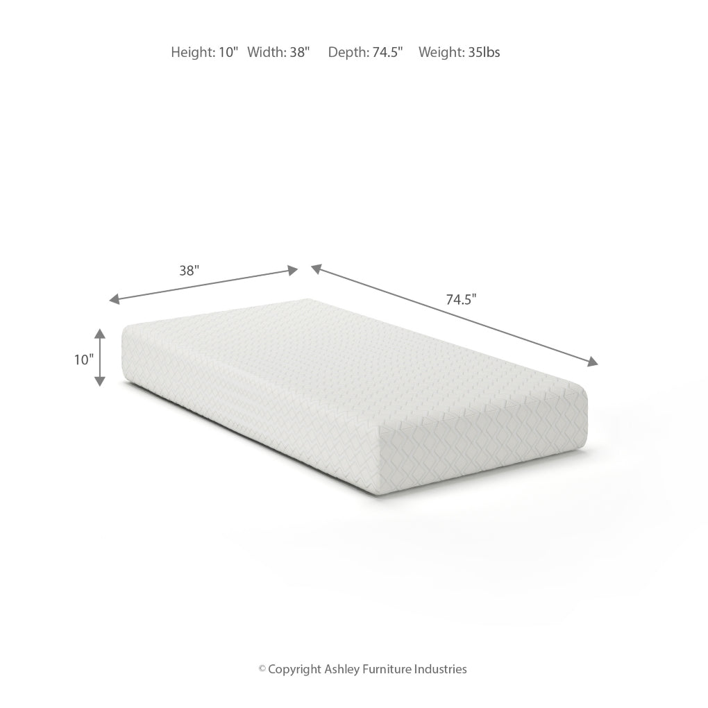 10 Inch Chime Memory Foam Mattress