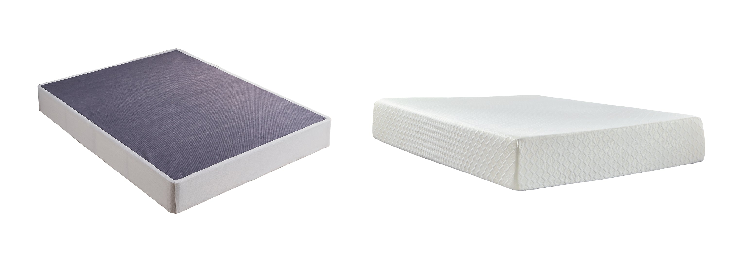 Chime 12 Inch Memory Foam Mattress with Foundation King